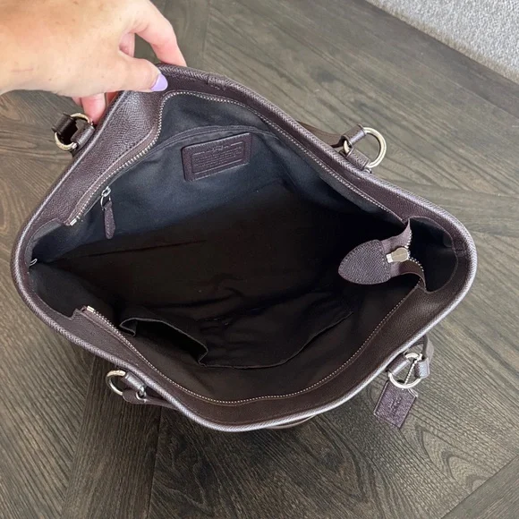 Coach Brown Signature Tote - Picture 3 of 7